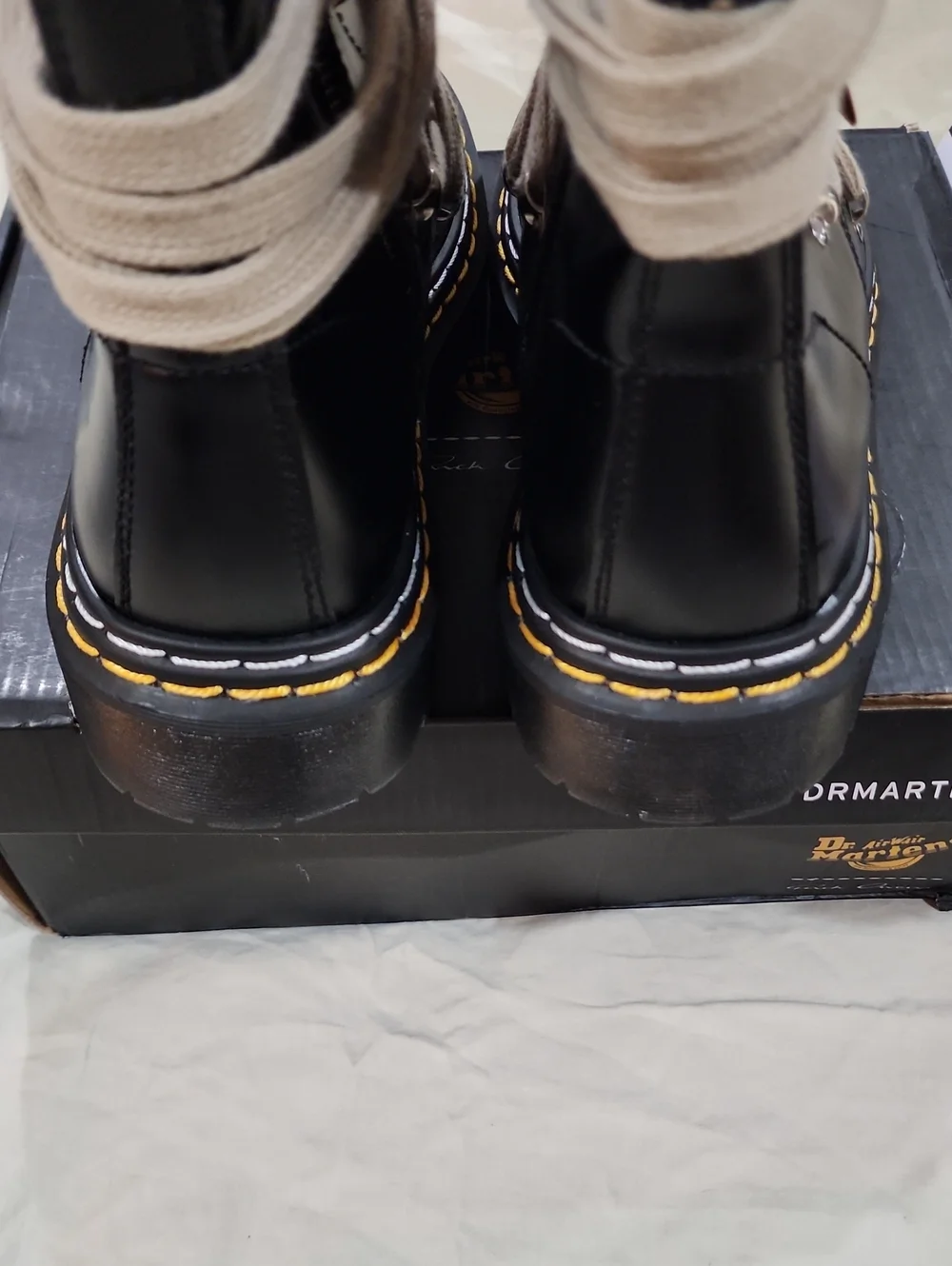 Dr. Martens X Rick Owens brand new